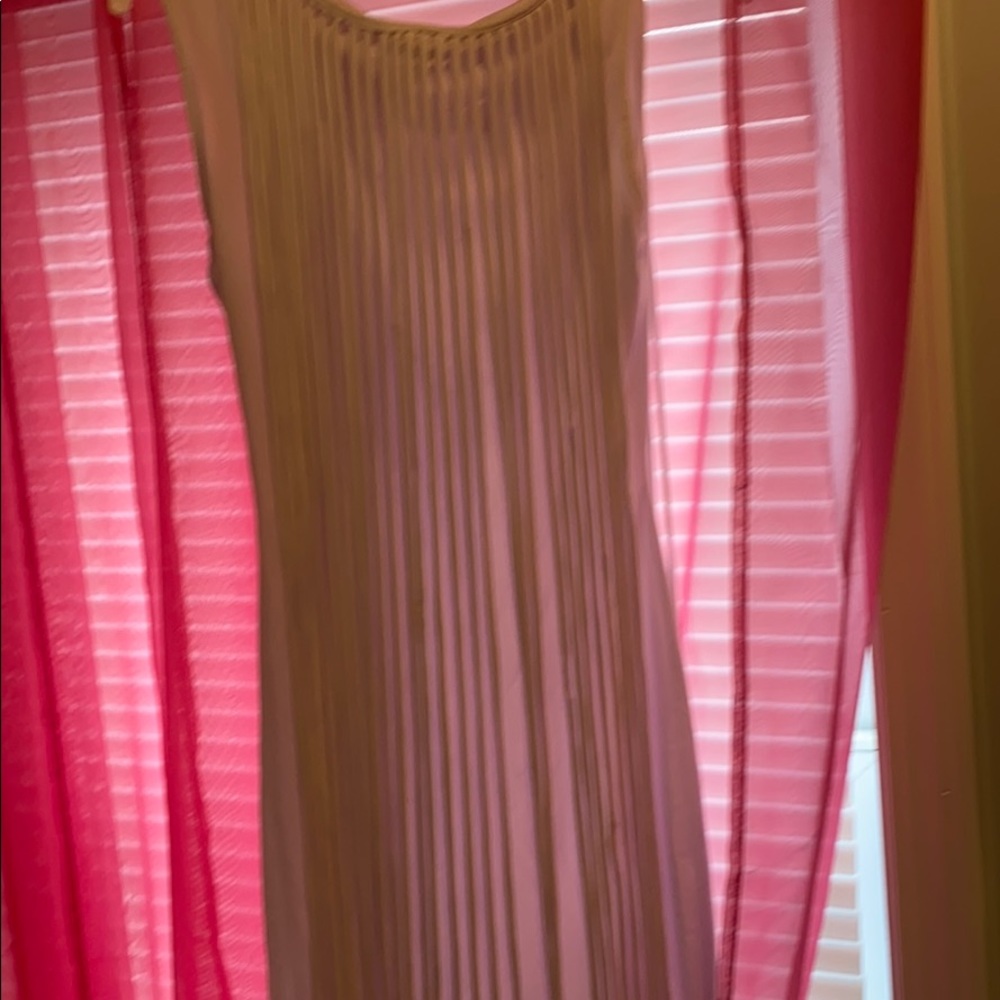 White fringe dress